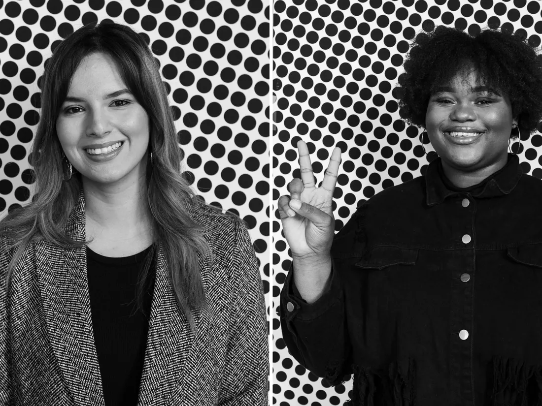 Mayssa Hind et Joëlla photographiées pour les projet #GénérationEngagée.